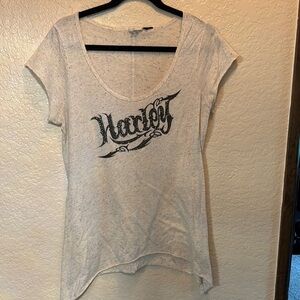 Harley-Davidson Women's cream color Graphic Top Sz XL pre owned